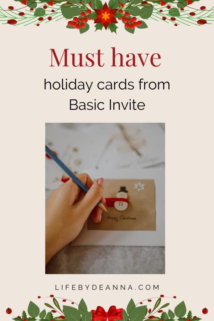 Must have holiday cards from Basic Invite