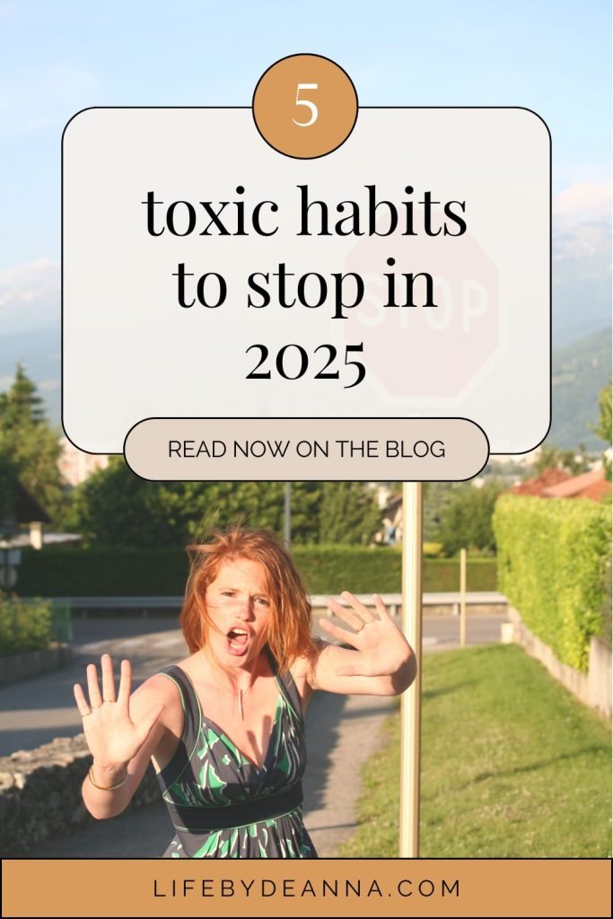 5 toxic habits to stop in 2025