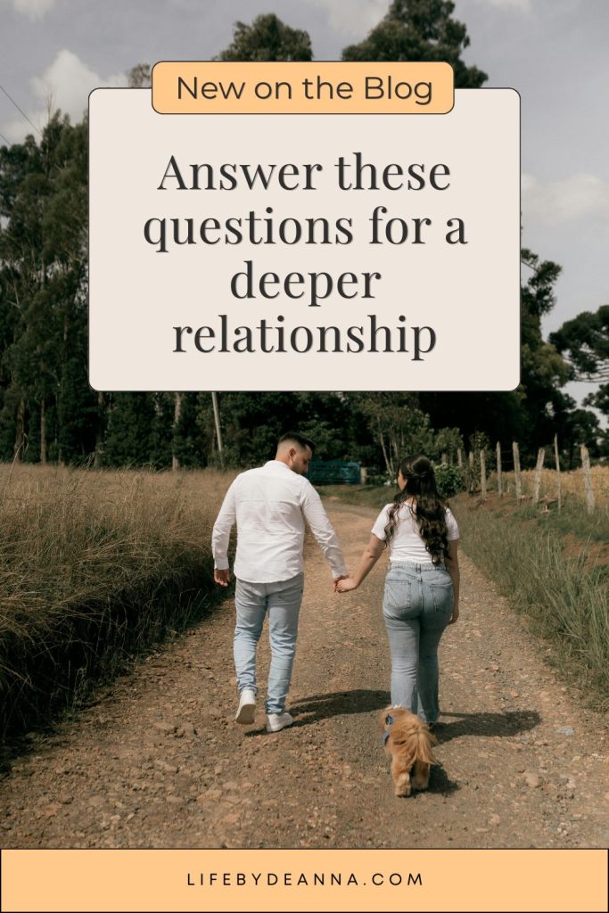 Answer these questions for a deeper relationship. Journal prompts for couples